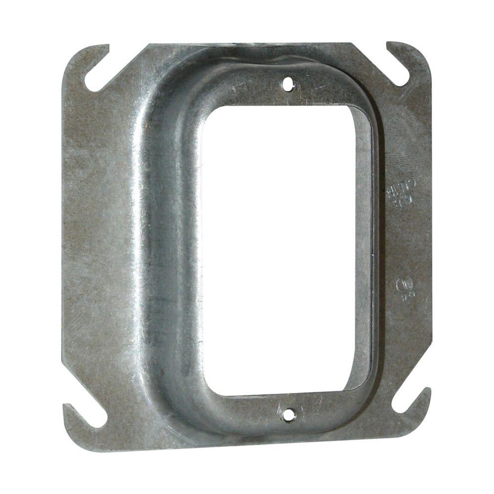 4 SQ BOX CVR 1 DEVICE 1 1/4 RSD