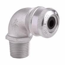Eaton Crouse-Hinds CGE194 SG - 1/2 NPT 90 DEG MALE CORD/CAB FTG NEO BU