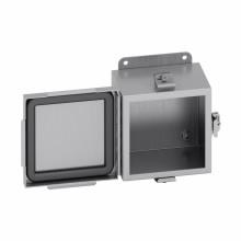 Eaton Crouse-Hinds CH864-4XACHC - 4X ALUM JIC CONT HINGE COVER ENCL 8X6X4