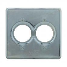 Eaton Crouse-Hinds S212 SA - 2 GNG AL 2W3P ROUND FLUSH MNT CVR