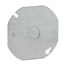 Eaton Crouse-Hinds TP328 - 4 OCT BOX CVR FLT 1/2 KO OCT SHAPE