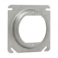 Eaton Crouse-Hinds TP473 - 4 SQ BOX CVR 1/4 RSD 2 3/4 EARS