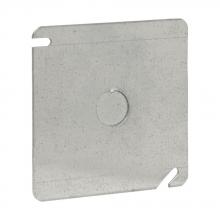 Eaton Crouse-Hinds TP487 - 4 SQ BOX CVR FLT 3/4 KO