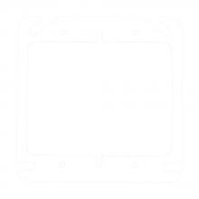 Eaton Crouse-Hinds TP496 - 4 SQ BOX CVR 2 DEVICE 1/4 RSD