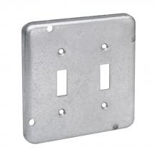 Eaton Crouse-Hinds TP726 - 4 11/16 SQ 2 TGL SW SURF CVR