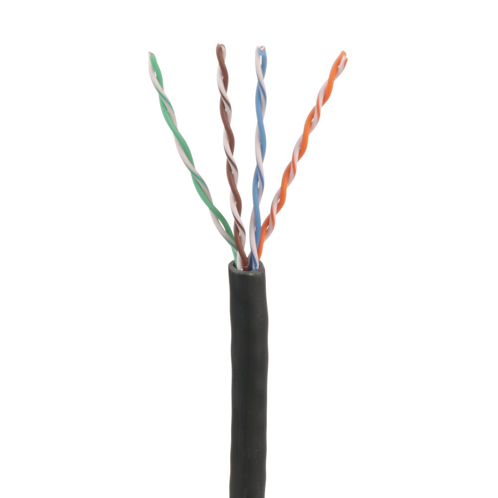 Cu,Cbl,Indl,Cat5e,4Pa,BL,PK1000