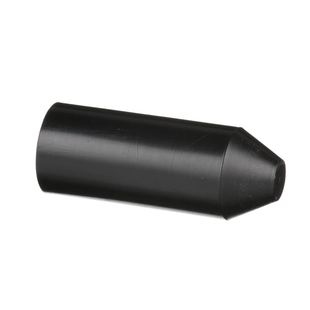 HSEC1.5-5 End Cap, Black, PO, 3.54" L, 0.68&