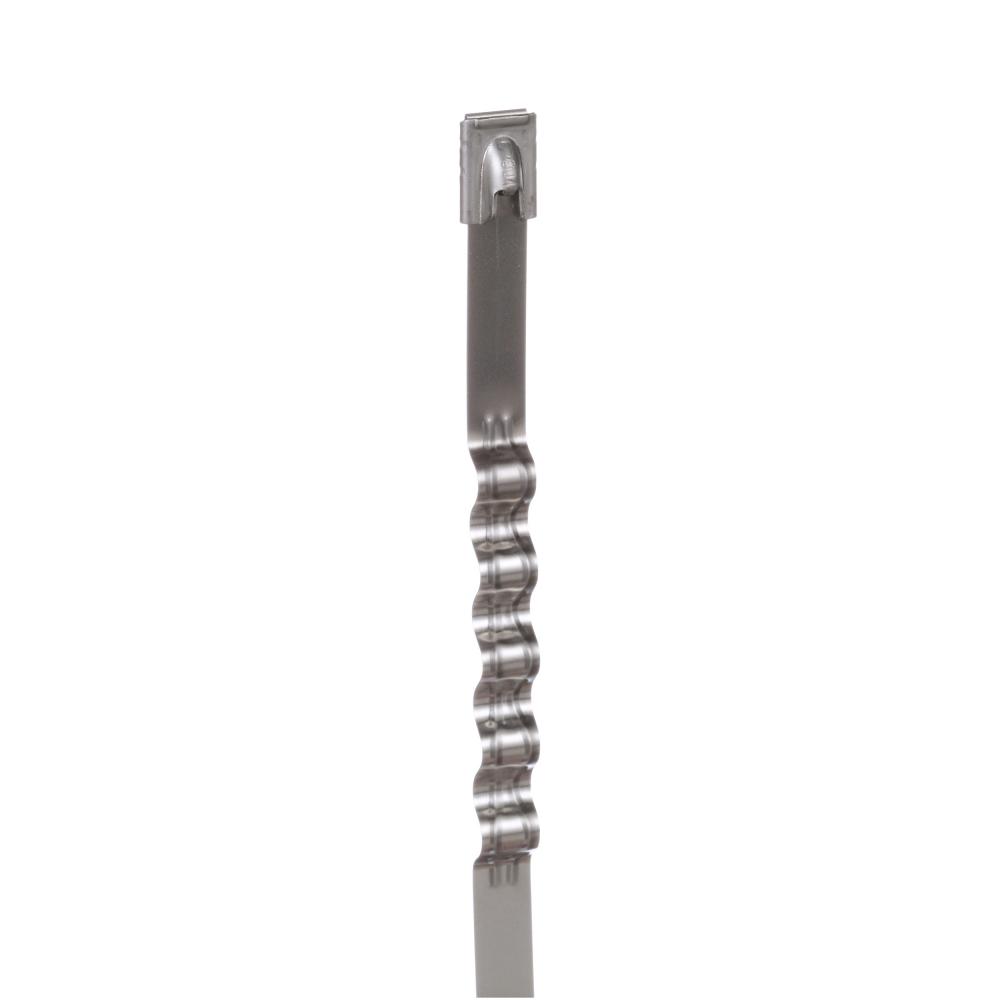 Wave-Ty™ MLT4WH-LP Wave Cable Tie, SS 304, Nat