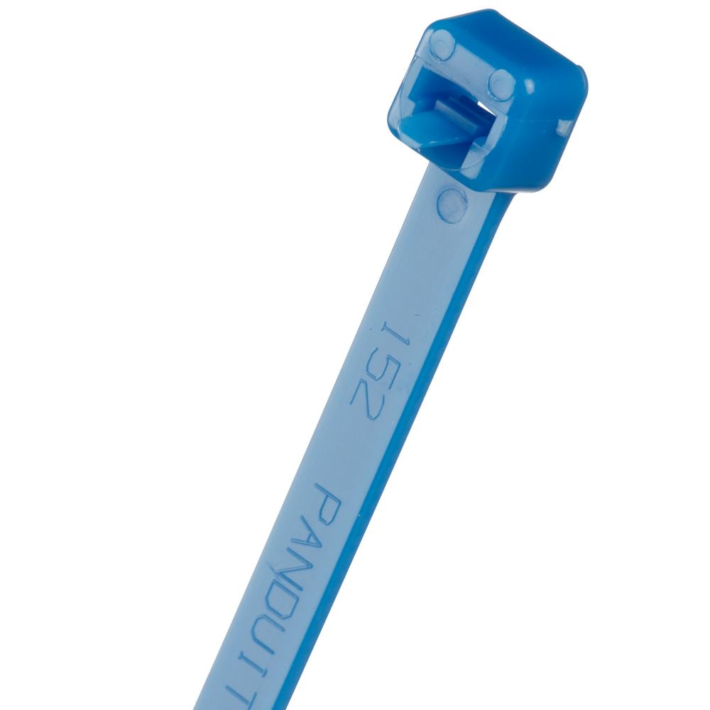 Pan-Ty® PRT4S-M6 Releasable Cable Tie, Blue, PA