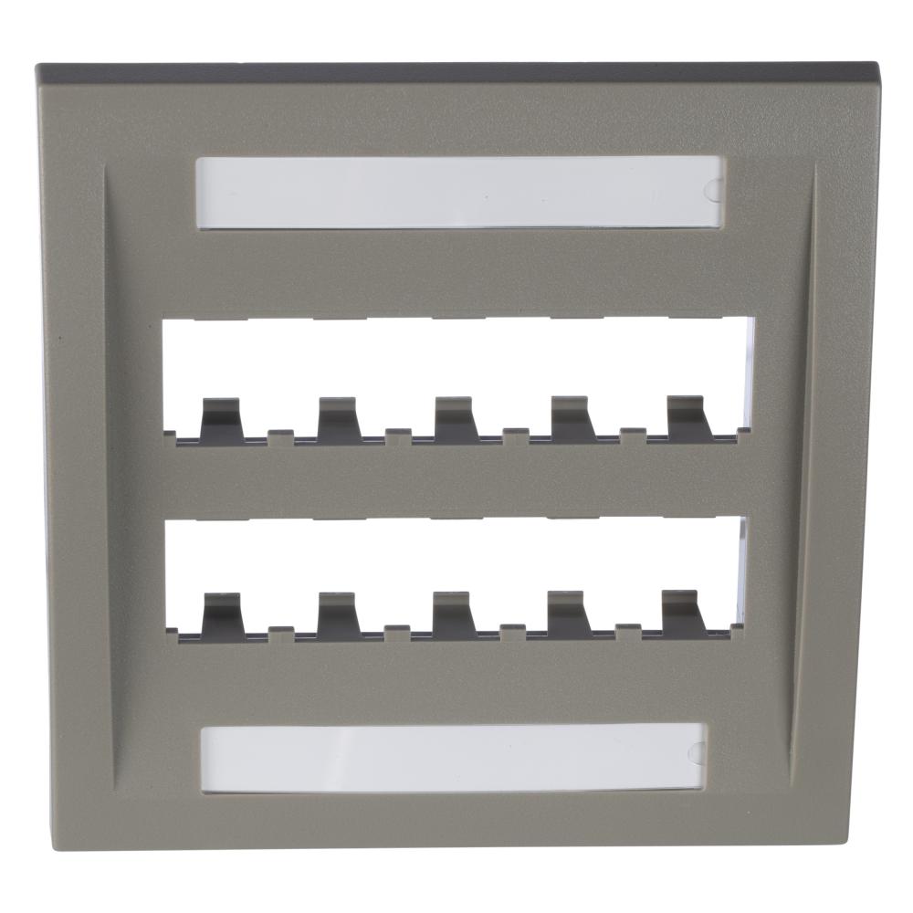 Mini-Com®, Executive, Faceplate, 10 port, Inter