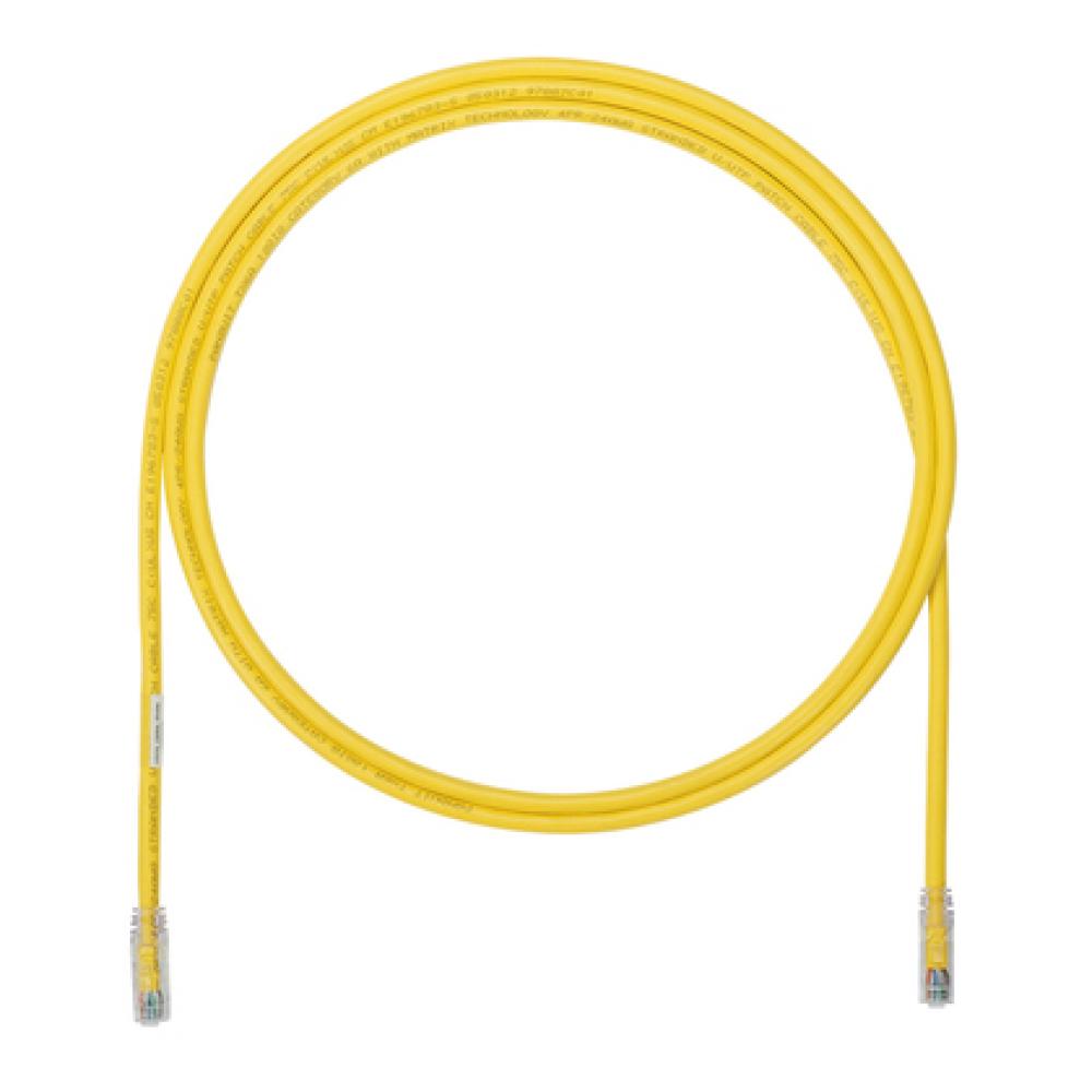 Copper Patch Cord, Cat 6A, Yellow UTP Ca