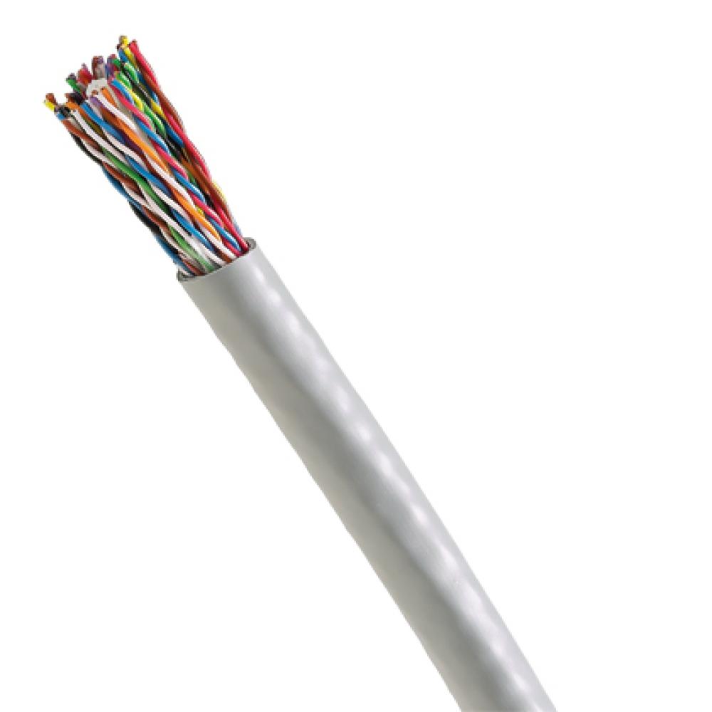 CuCbl,Cat5,50-PR,24AWG,UTP,CM,WH,1000ft