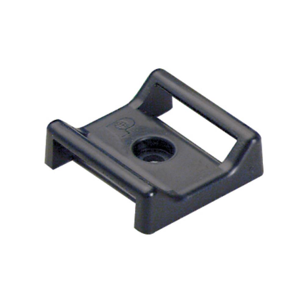 Cable Tie Mount, #6 Screw (M3), 1.12x1.