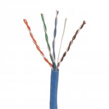 Panduit PUR5504BU-UY - CBL,CU,5e,24AWG,Riser,.225in ID,PK1000