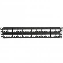 Panduit CPP48WBLY - Mini-Com® Patch Panel, 48 Port, 2 RU, BL