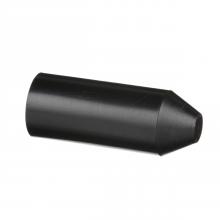 Panduit HSEC1.5-5 - HSEC1.5-5 End Cap, Black, PO, 3.54" L, 0.68&
