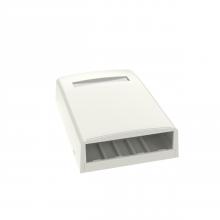 Panduit CBX4IW-AY - Mini-Com® Surface Mount Box, 4 Port, Off White