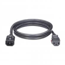 Panduit LPCA13-X - Dual-Locking IT Power Cord, IEC C14 to IEC C13,