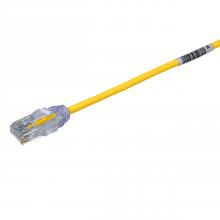 Panduit UTP28SP15YL - Cat 6 28 AWG UTP Copper Patch Cord, 15 ft, Yello