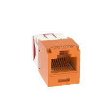 Panduit CJ5E88TGOR-24 - Mini-Com® UTP RJ45 Cat 5e TG Jack Module, Orang