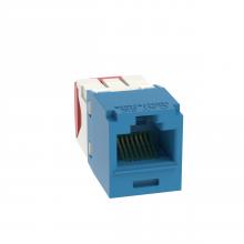 Panduit CJ5E88TGBU-24 - Mini-Com® UTP RJ45 Cat 5e TG Jack Module, Blue,