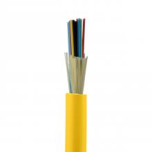 Panduit FSDP924Y - 24 Fiber Cable, OS2, Indoor, Plenum, 900um Buffe