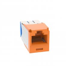 Panduit CJ6X88TGOR-24 - Mini-Com® UTP RJ45 Cat 6A TG Jack Module, Orang