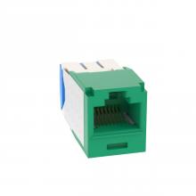 Panduit CJ6X88TGGR-24 - Mini-Com® UTP RJ45 Cat 6A TG Jack Module, Green