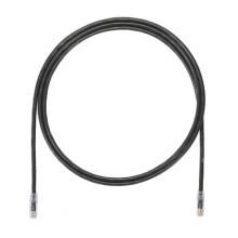 Panduit UTP6A1BL-Q - Cat6A UTP CM Cable Assembly, Black, 1 fo
