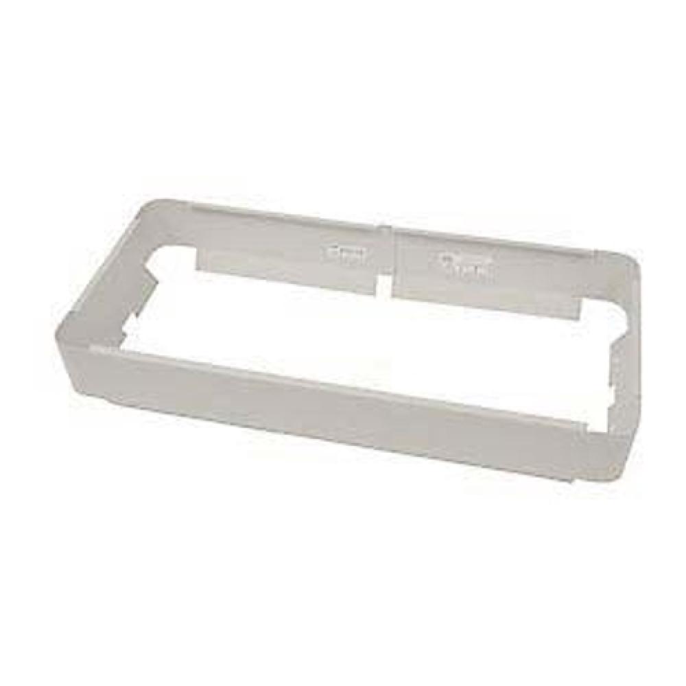 1" Semi Recessing Extender, White