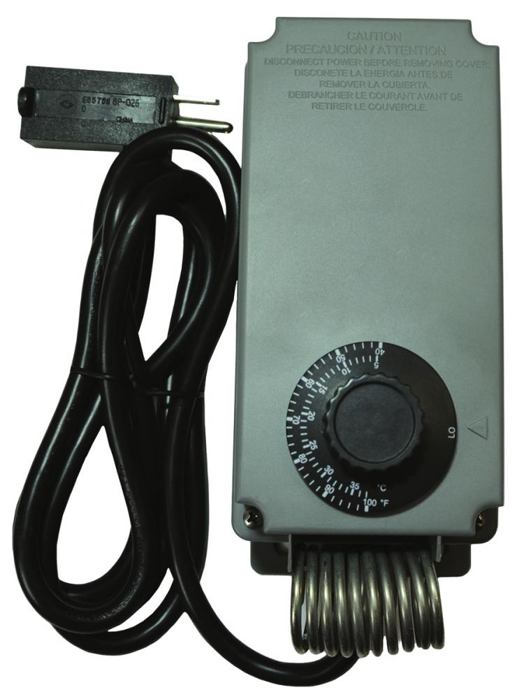 2P Remote Rain Tight Thermostat, 6' Cord