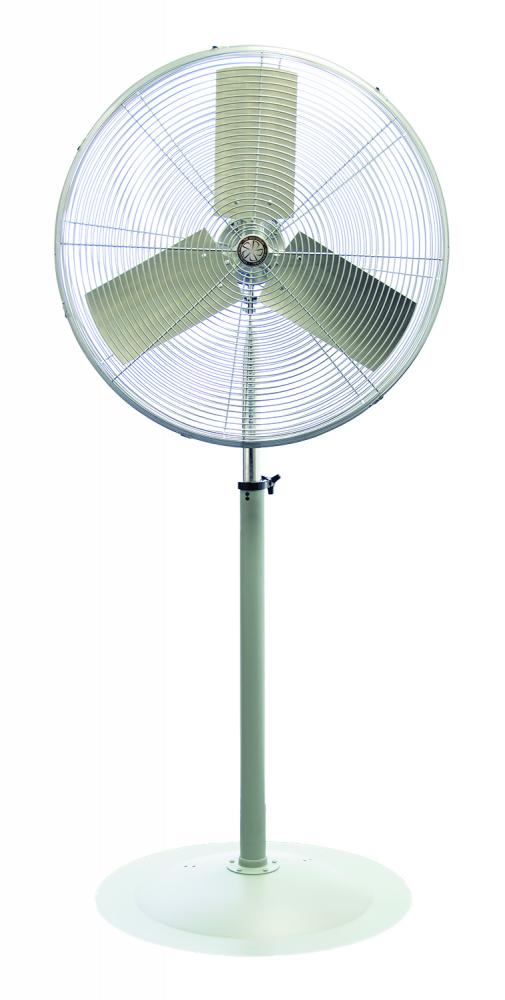 20" Unsmbld Ped Mtd Osc 120V 1/4HP, 2Spd