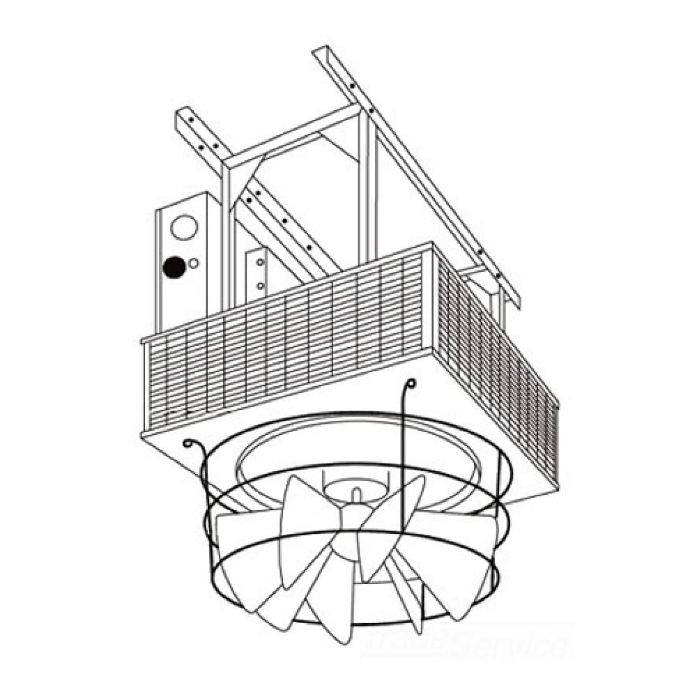 Radial Louverd Cone Dffsr 25-50KW Models