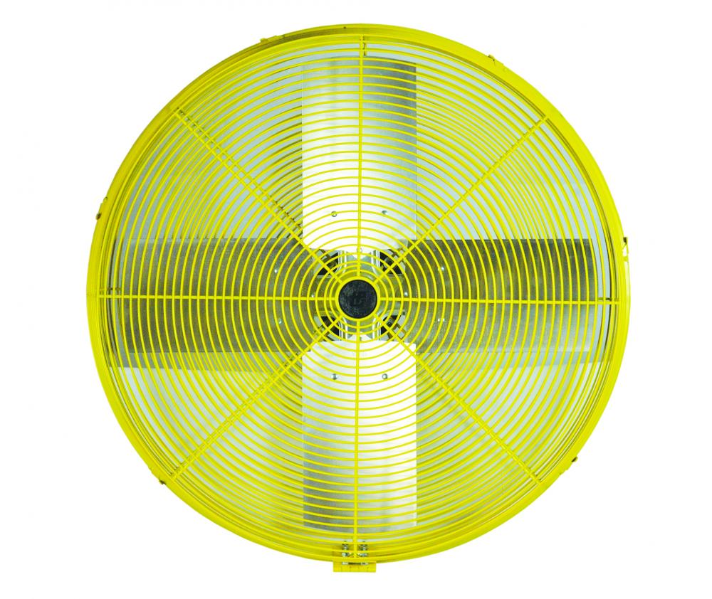 30" Ind Asmbld SD Fan - Ylw