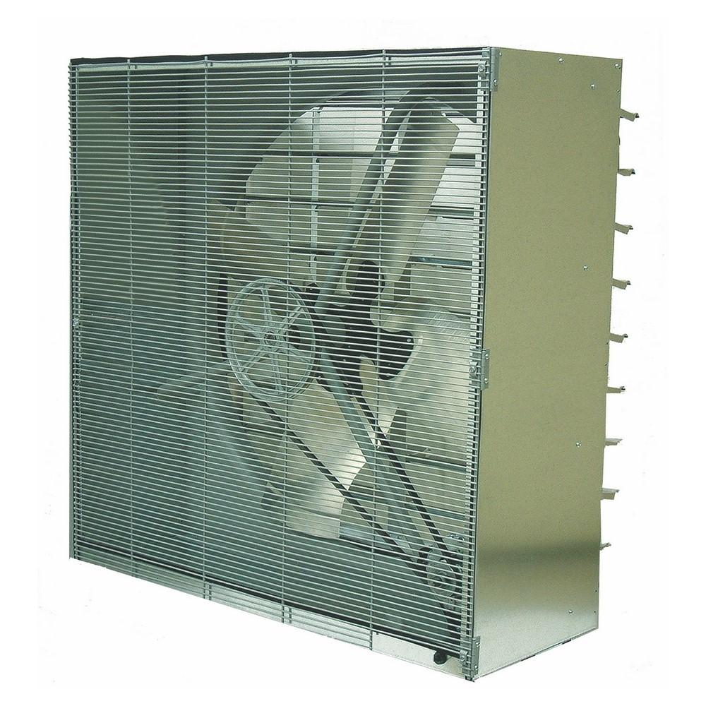 24"Cab Blt Drv Ex Fan, Shttrs, 115V,1 PH