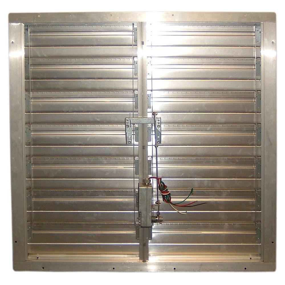 24" Motorized Air Intake Shutter
