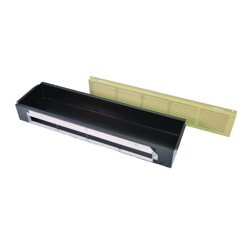 33" Fresh Air Makeup Intake Flng & Kckbs