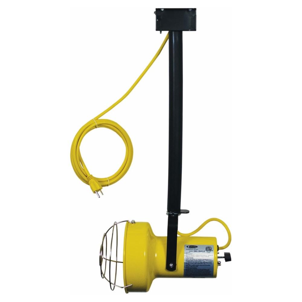 300W Incand Mod Lt w/Flx Arm, Ceil Mtd