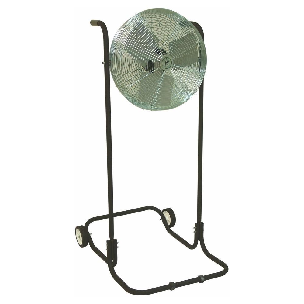 18" Ind Floor Fan 1/8HP, 3 Spd, High Std
