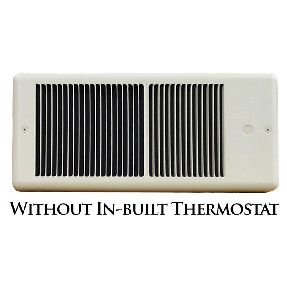750W LP Fan Frcd Wall Htr, No Stat, Wht