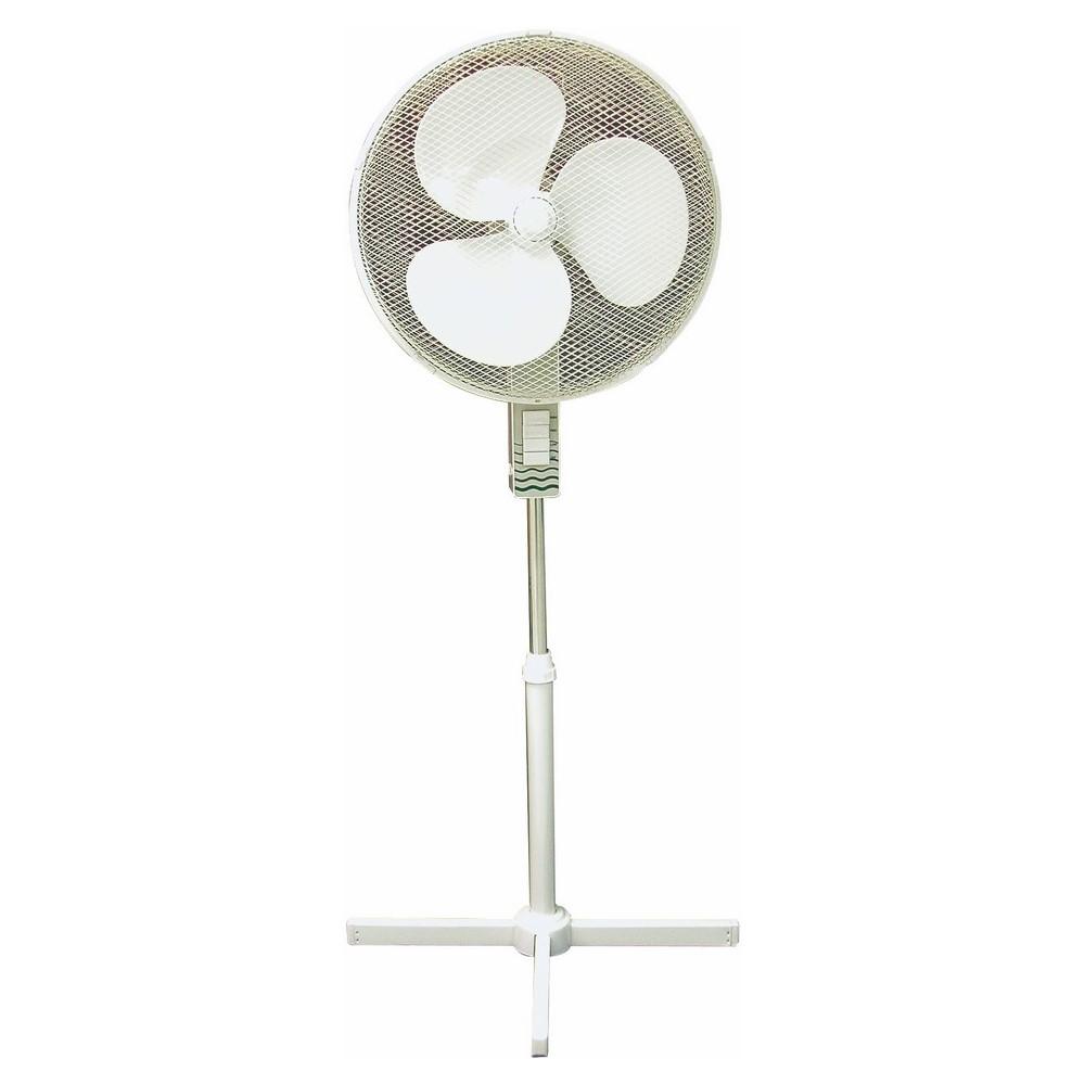 16" Osc Stand Fan, 3 Spd, PB Control
