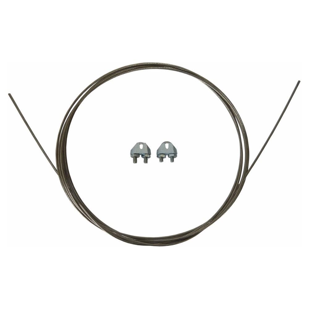 12' Safety Cable with Clamps