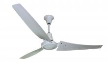 TPI E60CF - 60" Indl High Eff. Ceiling Fan, Wht