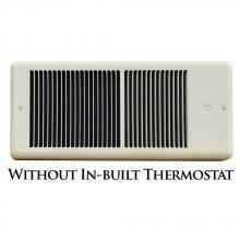 TPI E4375RPW - 750W LP Fan Frcd Wall Htr, No Stat, Wht