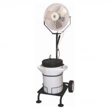 TPI PM18C - 18" Pwr Mister Cart Mount, 10 Gal Cooler