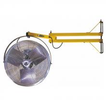 TPI 40LDFTE - 18" High Vel Fan Mtd on 40" Pivoting Arm