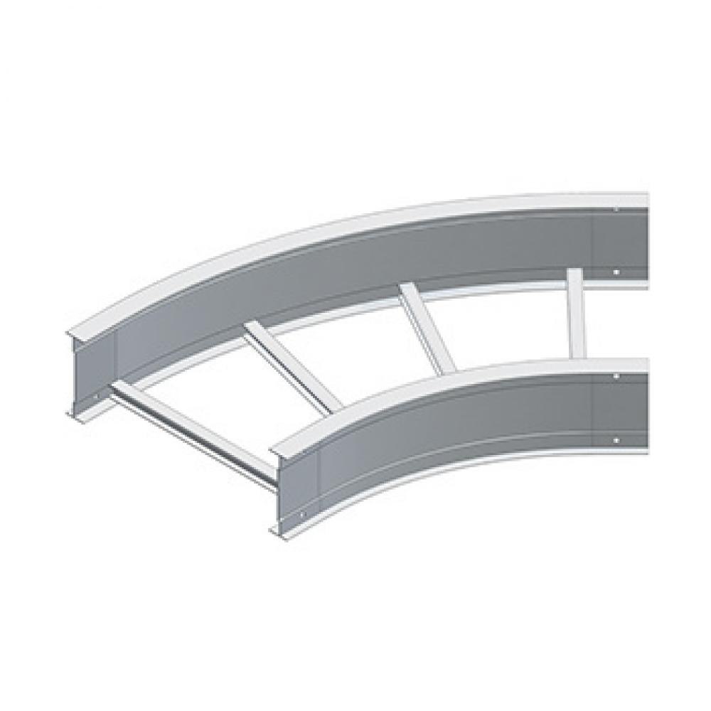 A-SPF-45HB36-36 AL CVR 45 HORZ ELBOW