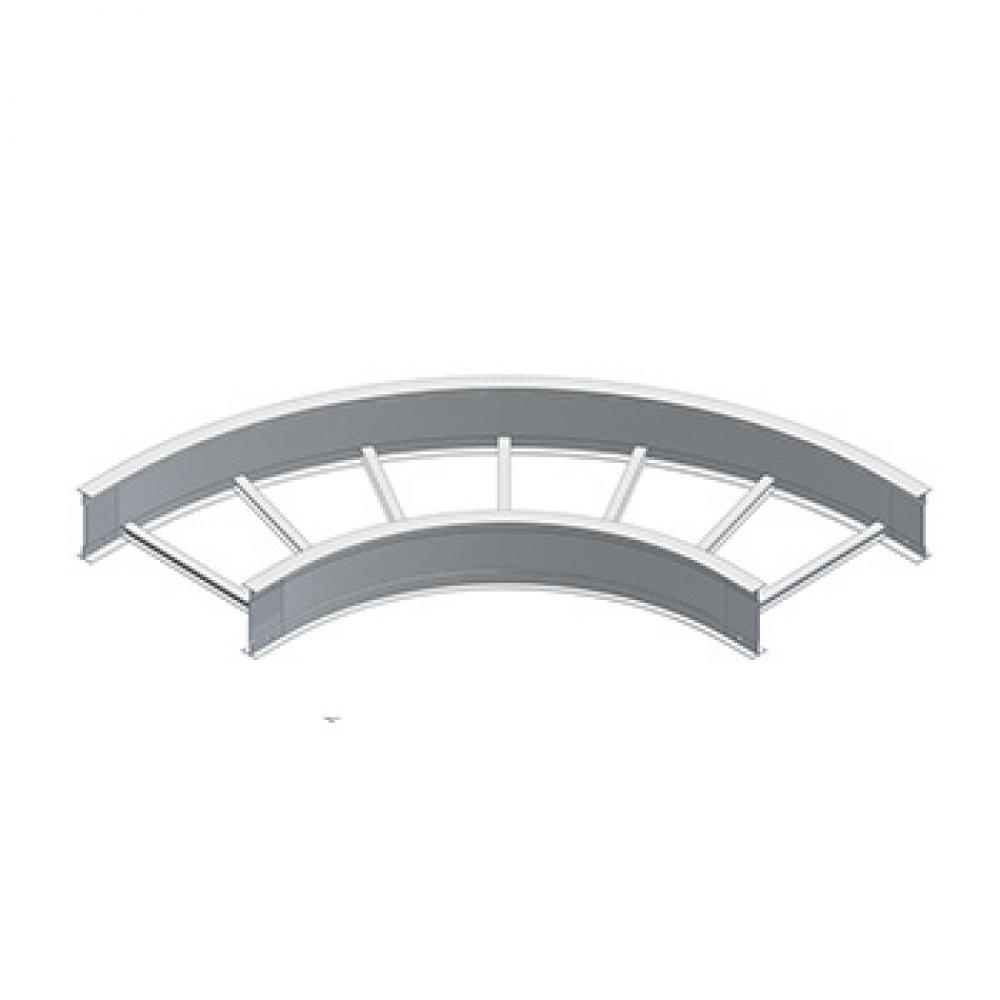 LD-6A-90HB36-06 AL 6H 90 HORZ ELBOW 36R