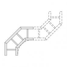 Legrand-Cablofil P034702 - LD-4G2I-9012-30 GC 90 HORZ ELBOW 12"R 3