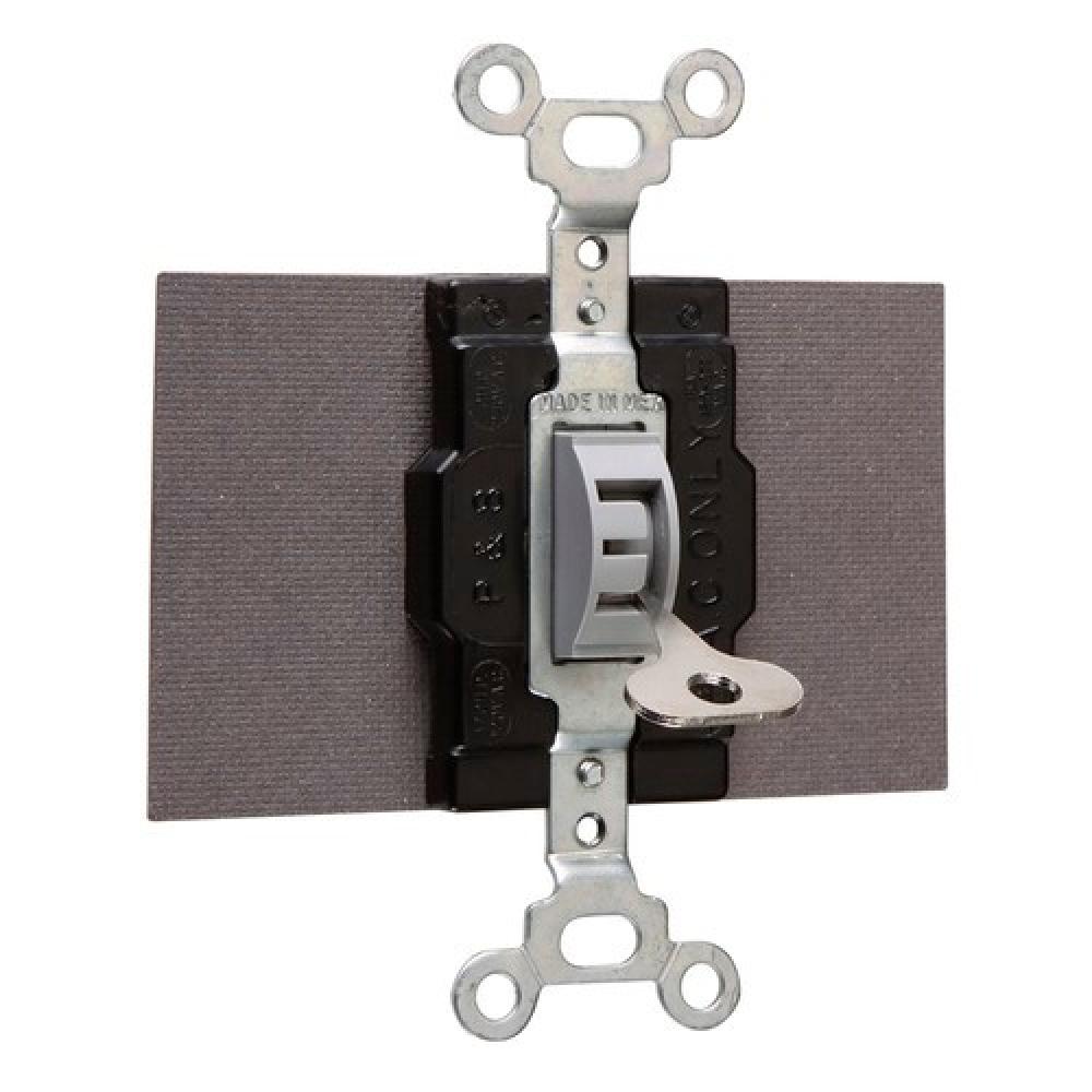 SW MAINTD  CONTRL 15A120/277V (SPDT) GY